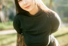 浅安安 –  落日时分-美图岛