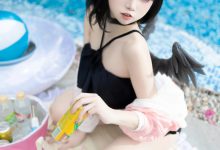 纸悦Etsu_ko –  蔚蓝档案 静山真白泳装-美图岛