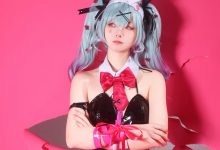 G44不会受伤 – NO.185 初音未来兔子洞-美图岛