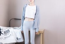 BoBoSocks袜啵啵 积分限定作品051 稚予-运动鞋、黑棉袜、薄肉丝-美图岛