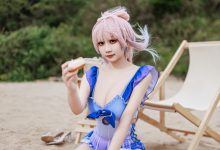 阿雪雪 – NO.106 心海泳装-美图岛