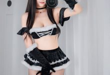 轩萧学姐 – NO.107 黑魔女圣诞-美图岛