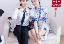 物恋传媒 No.2759 菜菜&橙子-高跟鞋、两双人字拖、薄肉丝、空姐制服 [226P1V-5.94GB]-美图岛