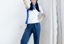 物恋传媒 No.2735 萌萌-白棉袜、裸足、校服 [155P1V-3.75GB]-美图岛